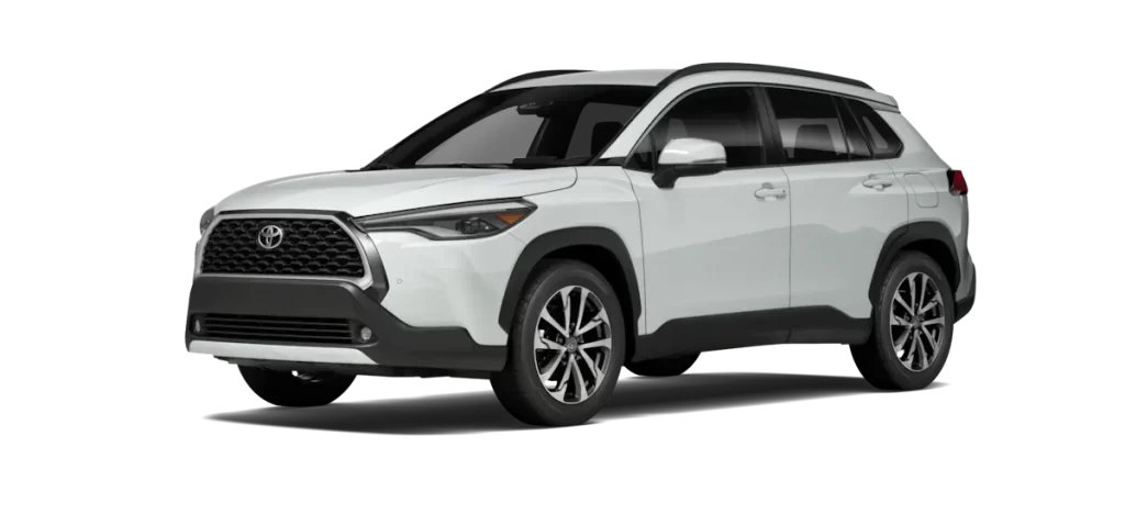 2024 toyota corolla cross white